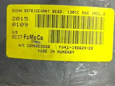 Peça sobressalente para automóvel em segunda mão compressor de ar condicionado a/a a/c por ford focus iii 2.0 tdci referências oem iam fv4119d629db  