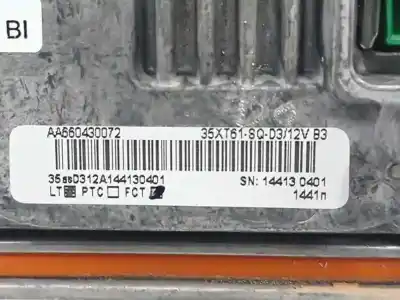 Peça sobressalente para automóvel em segunda mão balastro de xenon por ford focus iii 2.0 tdci referências oem iam 35xt618qd3  