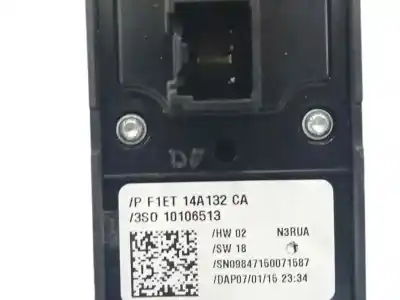 Автозапчасти б/у выключатель левого переднего окна за ford focus iii 2.0 tdci ссылки oem iam f1et14a132ac   Автозапчасти б/у выключатель левого переднего окна за ford focus iii 2.0 tdci ссылки oem iam f1et14a132ac