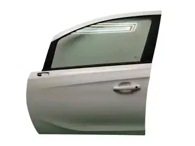 Second-hand car spare part LEFT FRONT DOOR for OPEL CORSA E 1.4 OEM IAM references 39171068  