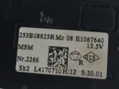 Second-hand car spare part multifunction switch for renault zoe (bfm_) zoe oem iam references 253b08825r  