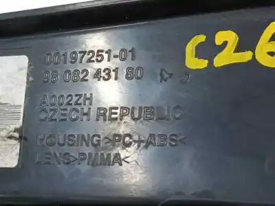 Second-hand car spare part left tailgate light for citroen jumpy iii autobús (v_) 1.5 bluehdi 100 oem iam references 9808243180  