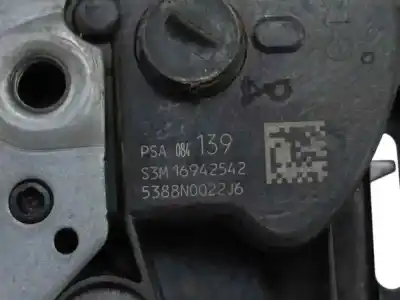 Second-hand car spare part left front door lock for citroen jumpy iii autobús (v_) 1.5 bluehdi 100 oem iam references 16942542  psa084139