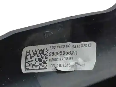 Pezzo di ricambio per auto di seconda mano griglia di aerazione per citroen jumpy iii autobús (v_) 1.5 bluehdi 100 riferimenti oem iam 98085956zd  