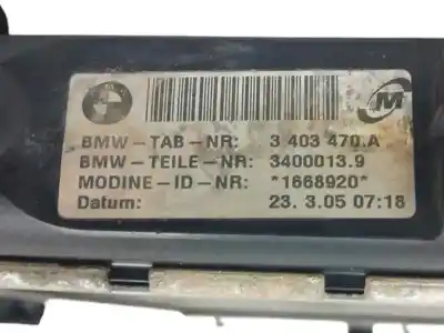 Peça sobressalente para automóvel em segunda mão radiador de água por bmw x3 (e83) 2.0 d referências oem iam 3403470  3400013