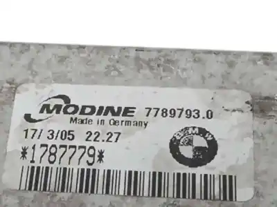 Peça sobressalente para automóvel em segunda mão intercooler por bmw x3 (e83) 2.0 d referências oem iam 7789793  