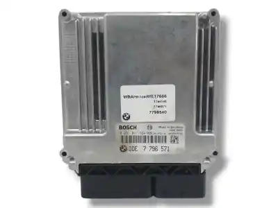 Second-hand car spare part ecu engine control for bmw x3 (e83) 2.0 d oem iam references 7796571