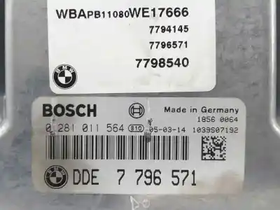 Second-hand car spare part ecu engine control for bmw x3 (e83) 2.0 d oem iam references 7796571  0281011564