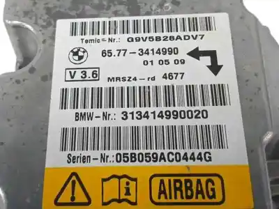Peça sobressalente para automóvel em segunda mão centralina de airbag por bmw x3 (e83) 2.0 d referências oem iam 65773414990  3134149900020