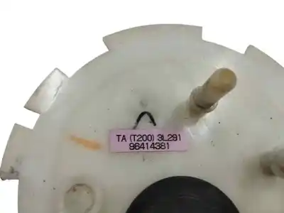 Peça sobressalente para automóvel em segunda mão boia / bomba combustível por daewoo kalos 1.4 se referências oem iam 96414381  