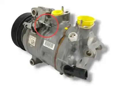 Pezzo di ricambio per auto di seconda mano compressore aria condizionata per volkswagen t-roc (a11, d11) 2.0 tdi scr riferimenti oem iam 3q0816803d  
