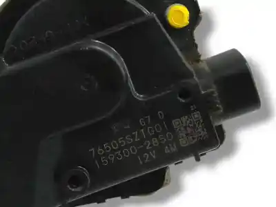 Автозапчастина б/у двигатель передніх склоочисників для honda cr-z (zf) 1.5 ima (zf1) посилання на oem iam 76505sztg01  