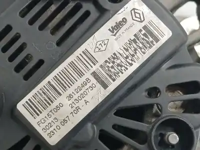 Pezzo di ricambio per auto di seconda mano alternatore per dacia duster (hs_) 1.5 dci riferimenti oem iam 231005770r  