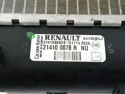 Second-hand car spare part water radiator for dacia duster (hs_) 1.5 dci oem iam references 214100078r  