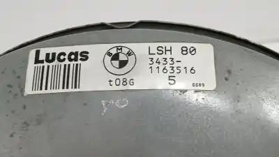 Peça sobressalente para automóvel em segunda mão servo freio por bmw 5 (e39) 525 tds referências oem iam 34331163516  
