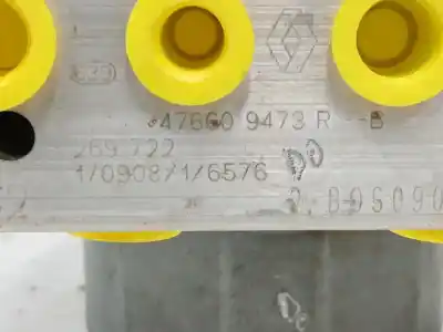 Peça sobressalente para automóvel em segunda mão abs por renault zoe (bfm_) zoe referências oem iam 476609473r 02652445951 