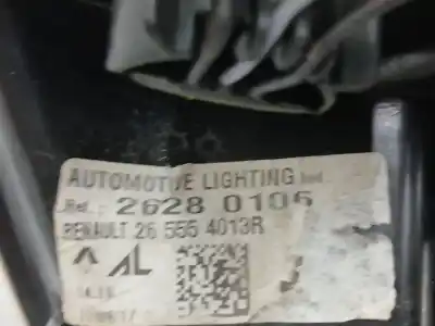 Second-hand car spare part left tailgate light for renault zoe (bfm_) zoe oem iam references 265554013r 26280106 