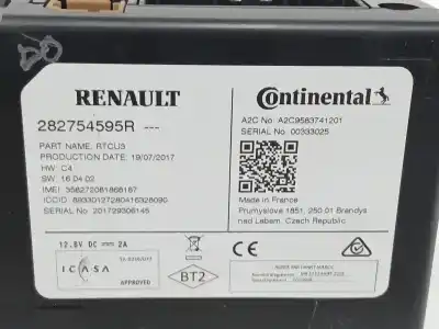Second-hand car spare part electronic module for renault zoe (bfm_) zoe oem iam references 282754595r a2c9583741201 