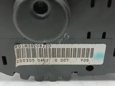 Peça sobressalente para automóvel em segunda mão quadrante por seat leon (1m1) 1.9 tdi referências oem iam w01m0920822d 110080153005 