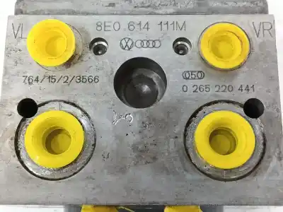 Peça sobressalente para automóvel em segunda mão abs por audi a6 berlina (4b2) 2.8 referências oem iam 8e0614111m 0265220441 