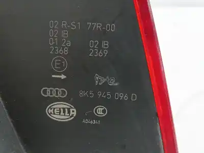 Second-hand car spare part right tailgate light for audi a4 b8 (8k2) 2.0 tdi oem iam references 8k5945096d  
