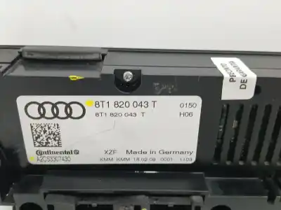 Second-hand car spare part climate control for audi a4 b8 (8k2) 2.0 tdi oem iam references 8t1820043t a2c53307430 