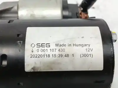 Peça sobressalente para automóvel em segunda mão motor de arranque por microcar m.go 0.5 referências oem iam 0001107430  