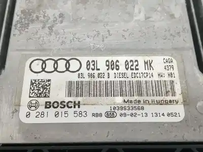 Second-hand car spare part ecu engine control for audi a4 b8 (8k2) 2.0 tdi oem iam references 03l906022mk 0281015583 