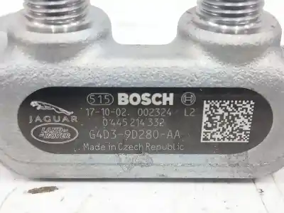 İkinci el araba yedek parçası enjektör rampasi için jaguar f-pace (x761) 2.0 td4 awd oem iam referansları g43d9d280aa 0445214332 