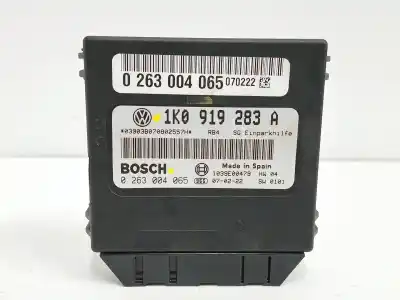 Peça sobressalente para automóvel em segunda mão módulo eletrônico por volkswagen golf v (1k1) 1.6 fsi referências oem iam 1k0919283a