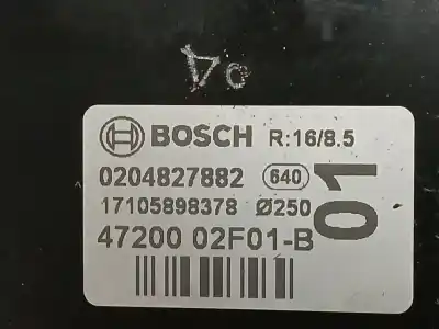 Peça sobressalente para automóvel em segunda mão servo freio por toyota auris (_e18_) 1.2 (nre185_) referências oem iam 4720002f01b 0204827882 