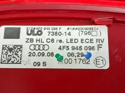 Piesă de schimb auto la mâna a doua lampã spate dreapta pentru audi a6 c6 (4f2) 3.0 tdi quattro referințe oem iam 4f5945096f  