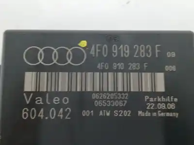 Second-hand car spare part electronic module for audi a6 c6 (4f2) 3.0 tdi quattro oem iam references 4f0919283f  