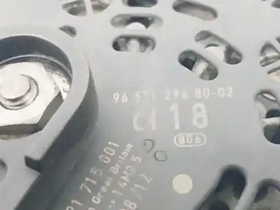 Автозапчастина б/у генератор для citroen c5 iii (rd_) 2.7 hdi посилання на oem iam 9657129680 0121715001 
