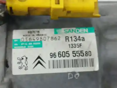 Pezzo di ricambio per auto di seconda mano compressore aria condizionata per citroen c5 iii (rd_) 2.7 hdi riferimenti oem iam 9660555580  
