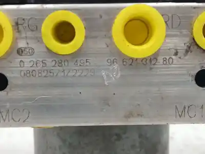 Peça sobressalente para automóvel em segunda mão abs por citroen c5 iii (rd_) 2.7 hdi referências oem iam 9662131280 0265230495 