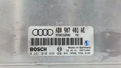 Second-hand car spare part ecu engine control for audi a6 c5 (4b2) 2.5 tdi oem iam references 4b0907401ae 0281010496 