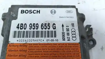 Second-hand car spare part airbag control unit for audi a6 c5 (4b2) 2.5 tdi oem iam references 4b0959655g 0285001274 