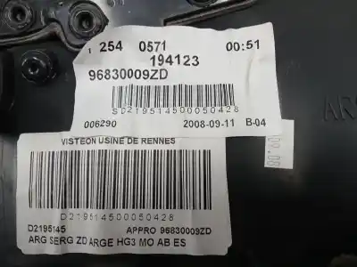 Автозапчастина б/у обкітка задніх лівіх дверей для citroen c5 iii (rd_) 2.7 hdi посилання на oem iam 96830009zd 9662098577 