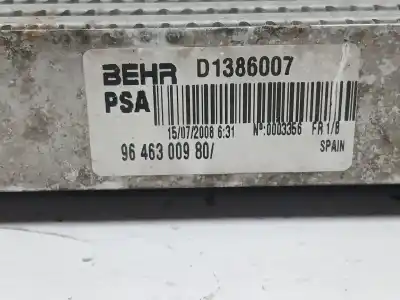Автозапчасти б/у интеркулер за citroen c5 iii (rd_) 2.7 hdi ссылки oem iam 9646300980  