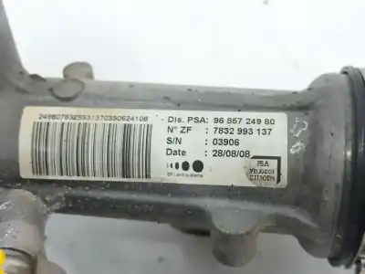 Автозапчастина б/у рульмова рейка для citroen c5 iii (rd_) 2.7 hdi посилання на oem iam 9685724980  