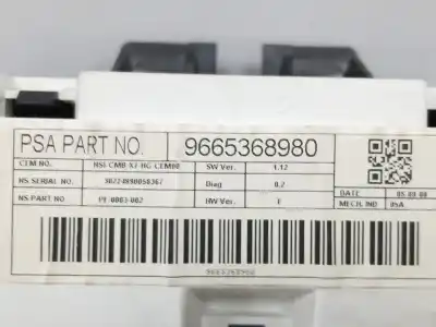 Second-hand car spare part dashboard for citroen c5 iii (rd_) 2.7 hdi oem iam references 9665368980  