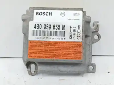 Second-hand car spare part airbag control unit for audi a6 c5 (4b2) 1.9 tdi oem iam references 4b0959655m