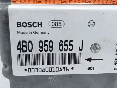 Second-hand car spare part airbag control unit for audi a6 c5 (4b2) 1.9 tdi oem iam references 4b0959655j 0285001307 
