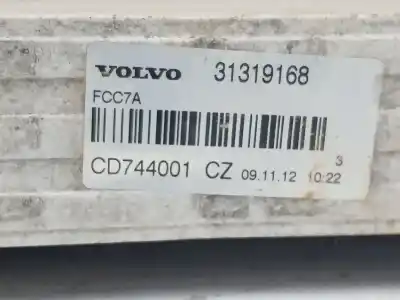 Peça sobressalente para automóvel em segunda mão intercooler por volvo v40 fastback (525) d2 referências oem iam 31319168  