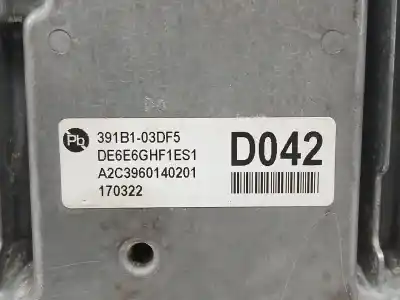 Second-hand car spare part ecu engine control for kia niro (de) 1.6 gdi hybrid oem iam references 391b103df5 a2c3960140201 