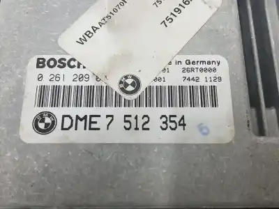 Second-hand car spare part ecu engine control for bmw 3 compact (e46) 316 ti oem iam references 7512354  