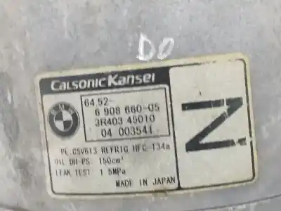 Second-hand car spare part air conditioning compressor for bmw 3 compact (e46) 316 ti oem iam references 6908660  