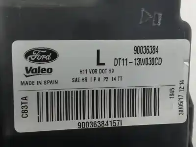 Peça sobressalente para automóvel em segunda mão farol / farolim esquerdo por ford transit connect monospace 1.6 tdci referências oem iam dt1113w030cd  