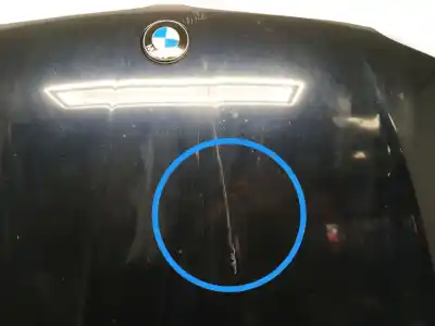 Second-hand car spare part bonnet for bmw x3 (e83) 2.0 sd oem iam references 41003449411  